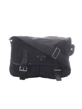 Prada Shoulder Bag Nylon Black